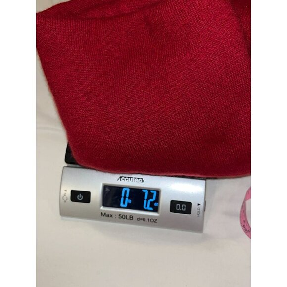 Westbound Red 100% Cashmere Turtleneck Pullover Sweater Women's Size S - Picture 7 of 7